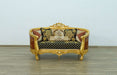 European Furniture - Luxor 4 Piece Living Room Set in Gold Leaf Black - 68585-4SET - GreatFurnitureDeal