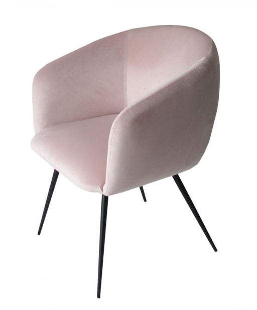 VIG Furniture - Modrest Luzerne Modern Pink Velvet Dining Chair - VGYFDC1041-PNK-DC - GreatFurnitureDeal