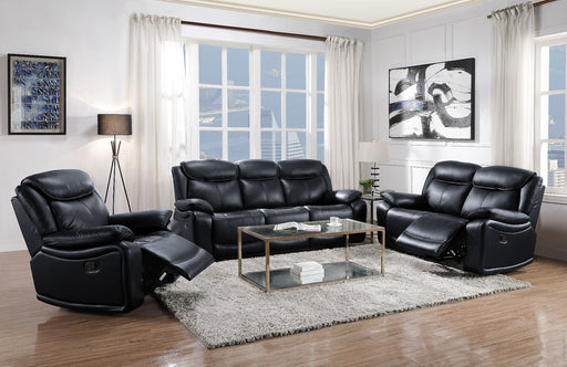 Acme Furniture - Ralorel 2 Piece Sofa Set in Black - LV00060-2SET - GreatFurnitureDeal