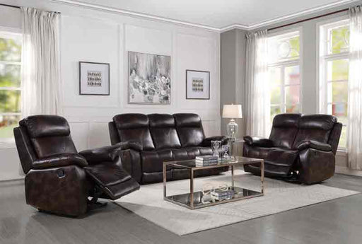 Acme Furniture - Perfiel 2 Piece Living Room Set in Dark Brown - LV00066-2SET - GreatFurnitureDeal