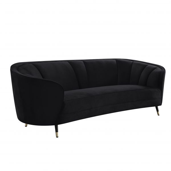 Acme Furniture - Achim Sofa in Black - LV00203