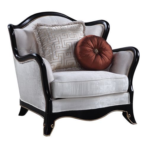 Acme Furniture - Nurmive Chair in Beige - LV00253 - GreatFurnitureDeal