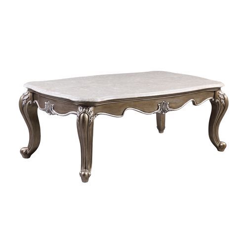Acme Furniture - Elozzol Accent Table in Marble - LV00302 - GreatFurnitureDeal