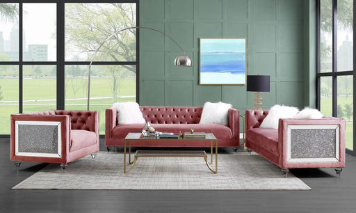 Acme Furniture - HeiberoII 2 Piece Sofa Set in Pink - LV00327-2SET - GreatFurnitureDeal