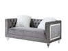 Acme Furniture - HeiberoII Loveseat in Gray - LV00331 - GreatFurnitureDeal