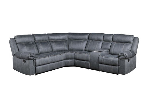 Acme Furniture - Dollum Sectional Sofa in 2-Tone Gray - LV00398 - GreatFurnitureDeal