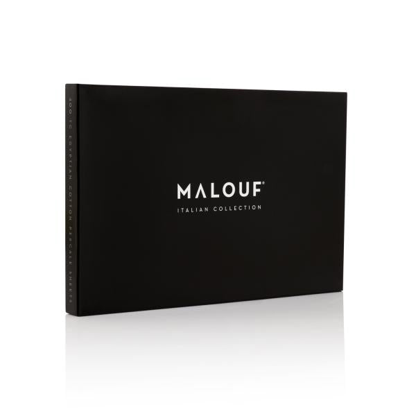 Malouf - Italian Artisan Full Sheet Set - MA04FFWHIS - GreatFurnitureDeal