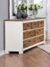 Myco Furniture - Maxwell Dresser with Mirror in White, Natural - MA355-DR-M - GreatFurnitureDeal