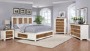 Myco Furniture - Maxwell Dresser in White, Natural - MA355-DR - GreatFurnitureDeal