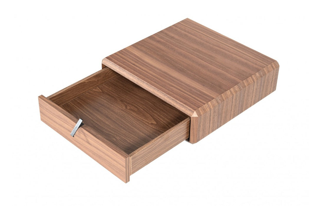 VIG Furniture - Modrest Maceo - Modern Nightstand Drawer Box - VGBB-DW150-WAL
