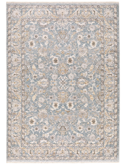 Oriental Weavers - Maharaja Blue/ Ivory Area Rug - 070E1 - GreatFurnitureDeal