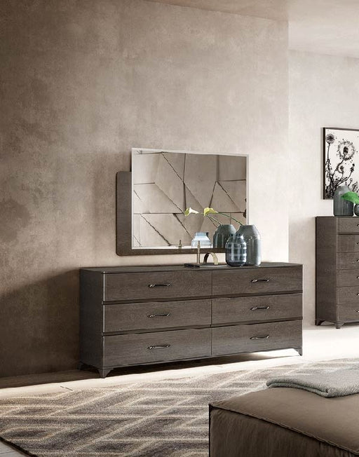 ESF Furniture - Camelgroup Italy Maia Double Dresser with Mirror - MAIADDM - GreatFurnitureDeal