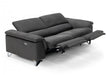 VIG Furniture - Divani Casa Maine Modern Dark Grey Fabric Sofa w- Electric Recliners - VGKNE9104-E9-DGRY-3-S - GreatFurnitureDeal