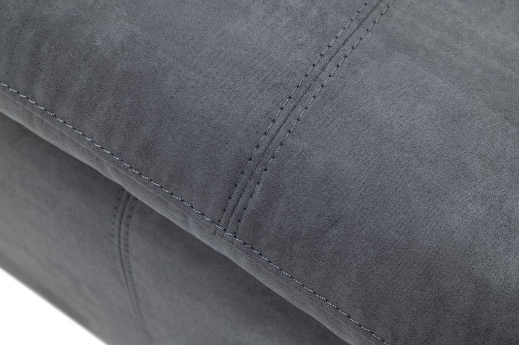 VIG Furniture - Divani Casa Maine Modern Dark Grey Fabric Sofa w- Electric Recliners - VGKNE9104-E9-GRY-3-S
