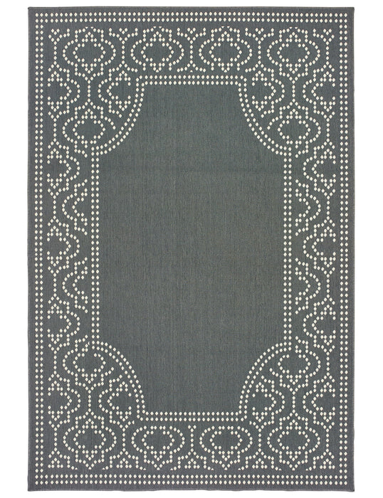 Oriental Weavers - Marina Grey/ Ivory Area Rug - 1247X