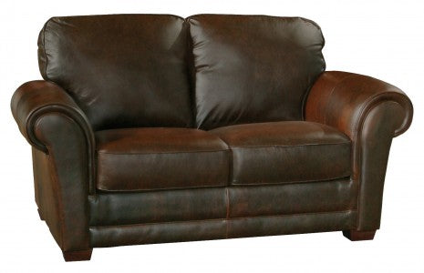 Mariano Italian Leather Furniture - Marc Italian Leather Loveseat - LUK-Mark-L - GreatFurnitureDeal