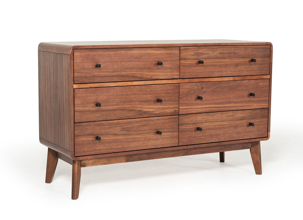 VIG Furniture - Modrest Marshall Mid-Century Modern Walnut Dresser - VGMABR-39-DRS