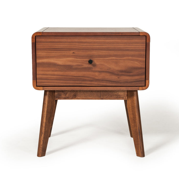 Vig Furniture - Modrest Marshall Mid-Century Modern Walnut Nightstand - VGMABR-39-NS - GreatFurnitureDeal