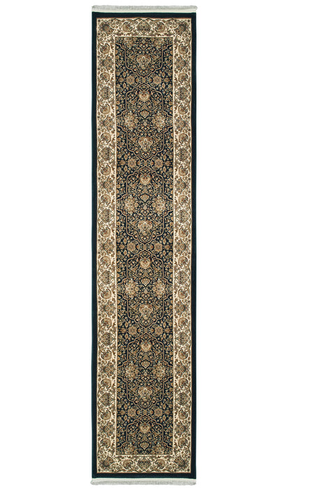 Oriental Weavers - Masterpiece Navy/ Ivory Area Rug - 1331B - GreatFurnitureDeal