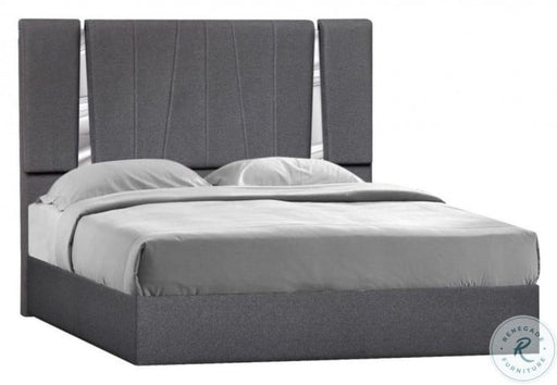 J&M Furniture - Matissee Queen Bed in Charcoal - 18710Q - GreatFurnitureDeal