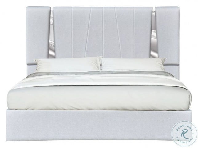 J&M Furniture - Matissee King Bed in Silver Grey - 18711K - GreatFurnitureDeal