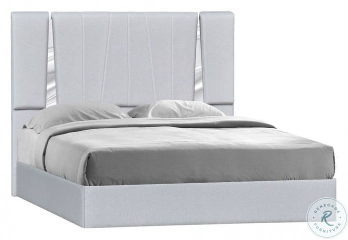 J&M Furniture - Matissee Queen Bed in Silver Grey - 18711Q - GreatFurnitureDeal