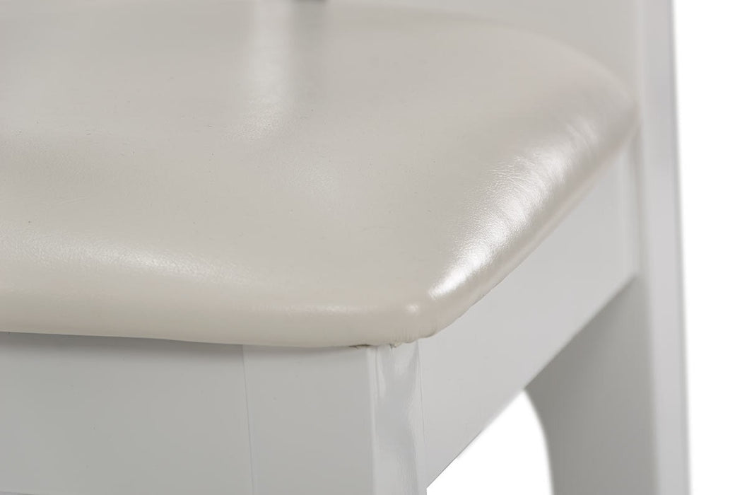 VIG Furniture - Maxi White Gloss Chair (Set of 2) - VGGUJK414SCH-WHT - GreatFurnitureDeal