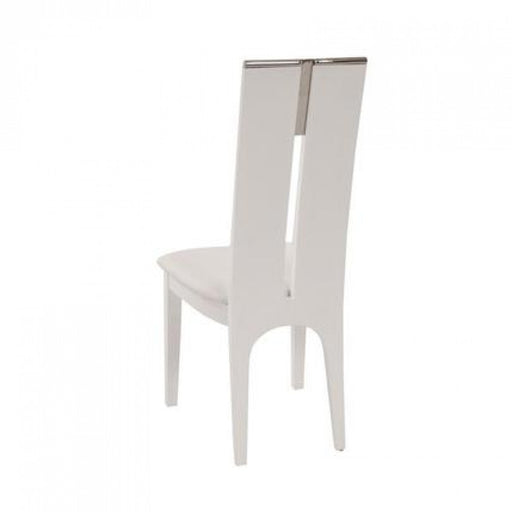 VIG Furniture - Maxi White Gloss Chair (Set of 2) - VGGUJK414SCH-WHT - GreatFurnitureDeal