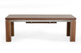 VIG Furniture - Modrest Maxi - Modern Walnut & Stainless Steel Dining Table - VGGU677XT-WAL-DT - GreatFurnitureDeal