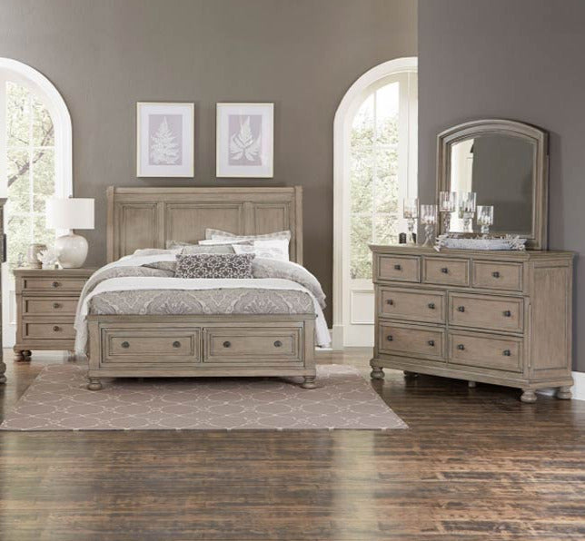 Homelegance - Bethel 5 Piece Eastern King Bedroom Set - 2259KGY-1EK-5 - GreatFurnitureDeal