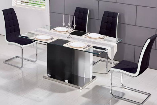 Mariano Furniture - ME02 Modern 5 Piece Dining Set - BMME02-5SET - GreatFurnitureDeal