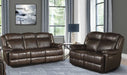 Parker Living - Eclipse 2 Piece Power Reclining Living Room Set in Florence Brown - MECL-321PH-FBR-2SET - GreatFurnitureDeal