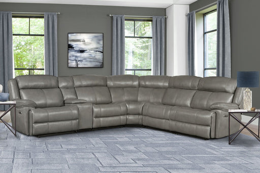 Parker Living - Eclipse 6 Piece Sectional in Florence Heron - MECL-PACKA(H)-FHE - GreatFurnitureDeal