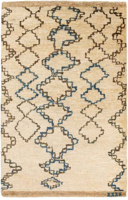 Surya Rugs - Medina Blue, Black Area Rug - MED1107 - 2' x 3' - GreatFurnitureDeal