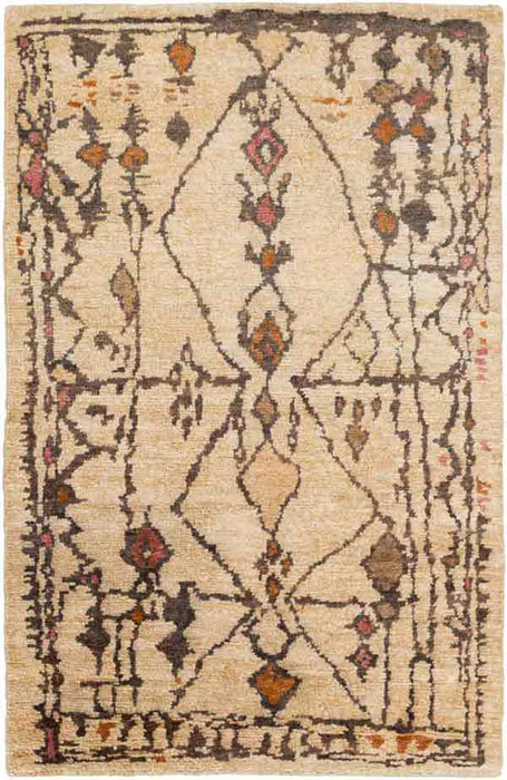Surya Rugs - Medina Orange, Brown Area Rug - MED1110 - 6' x 9' - GreatFurnitureDeal