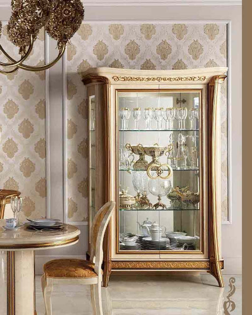 ESF Furniture - Arredoclassic Italy Melodia 2 Door China Cabinet - MELODIA2DCHINA - GreatFurnitureDeal