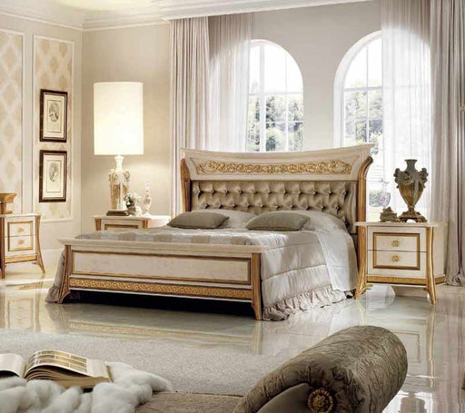 ESF Furniture - Arredoclassic Italy Melodia Eastern King Bed in Upholstered - MELODIAEKBU - GreatFurnitureDeal