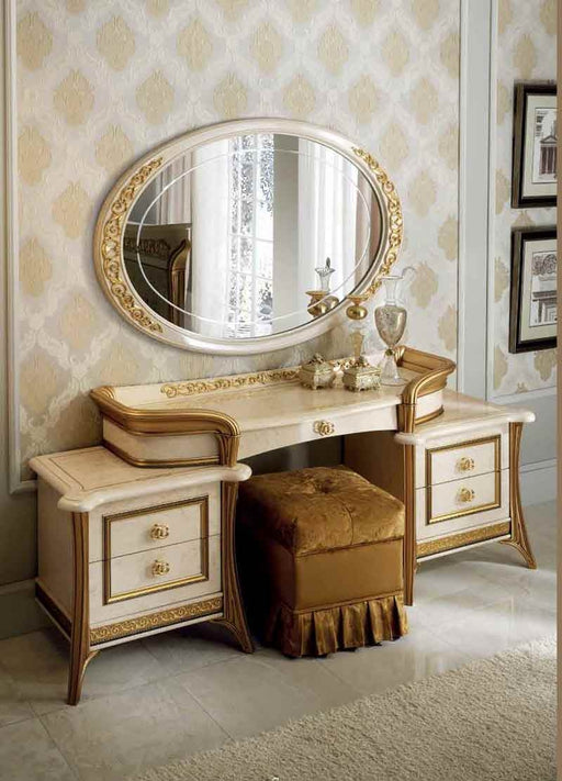 ESF Furniture - Arredoclassic Italy Melodia Vanity Dresser with Mirror - MELODIAVDM - GreatFurnitureDeal