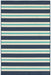Oriental Weavers - Meridian Blue/ Ivory Area Rug - 5701B - GreatFurnitureDeal