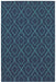 Oriental Weavers - Meridian Navy/ Blue Area Rug - 7541B - GreatFurnitureDeal