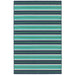 Oriental Weavers - Meridian Blue/ Green Area Rug - 9652F - GreatFurnitureDeal