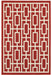 Oriental Weavers - Meridian Red/ Ivory Area Rug - 9754R - GreatFurnitureDeal