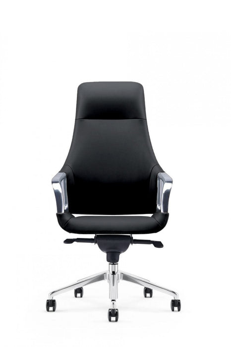 VIG Furniture - Modrest Merlo Modern Black High Back Executive Office Chair - VGFUA1902-BLK-OC - GreatFurnitureDeal
