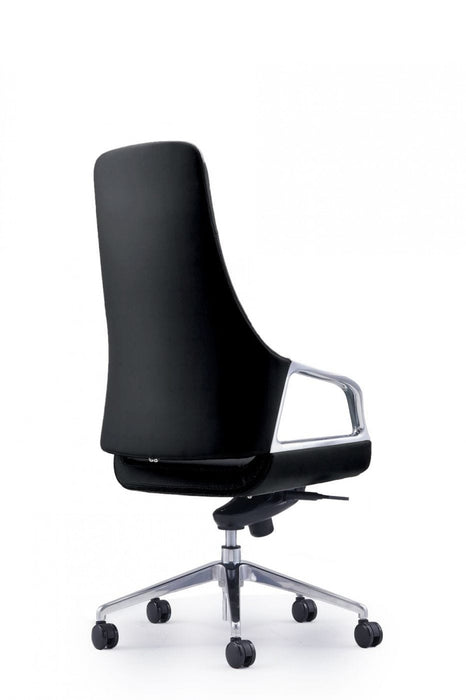 VIG Furniture - Modrest Merlo Modern Black High Back Executive Office Chair - VGFUA1902-BLK-OC - GreatFurnitureDeal
