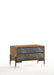 VIG Furniture - Nova Domus Metcalf Mid-Century Walnut & Grey Nightstand - VGMAQT-S831-BR-120-WAL-NS - GreatFurnitureDeal