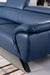 American Eagle Furniture - EK-L8002M Navy Blue Italian Top Grain Leather Sectional Sofa Set - EK-L8002M-NB - GreatFurnitureDeal