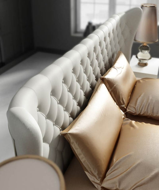 ESF Furniture - Miami 3 Piece Queen Bedroom Set in White - MIAMI-QB-3SET - GreatFurnitureDeal
