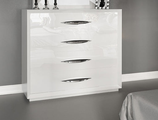 ESF Furniture - Miami Single Dresser in White - MIAMI-SINGLE DR - GreatFurnitureDeal