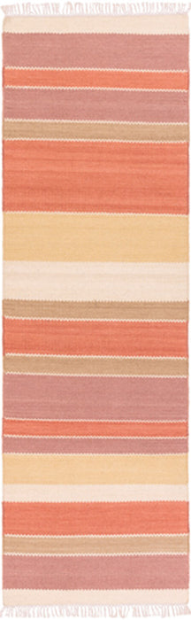 Surya Rugs - Miguel Orange, Purple Area Rug - MIG5001 - 2'6" x 8' - GreatFurnitureDeal