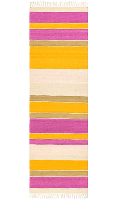Surya Rugs - Miguel Orange, Purple Area Rug - MIG5003 - 2'6" x 8' - GreatFurnitureDeal